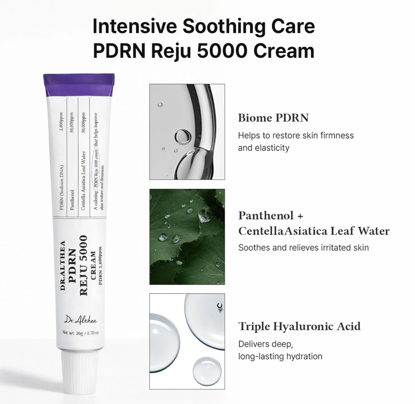Dr.Althea Reju 5000 Cream 20g - Suunsu Korean skincare
