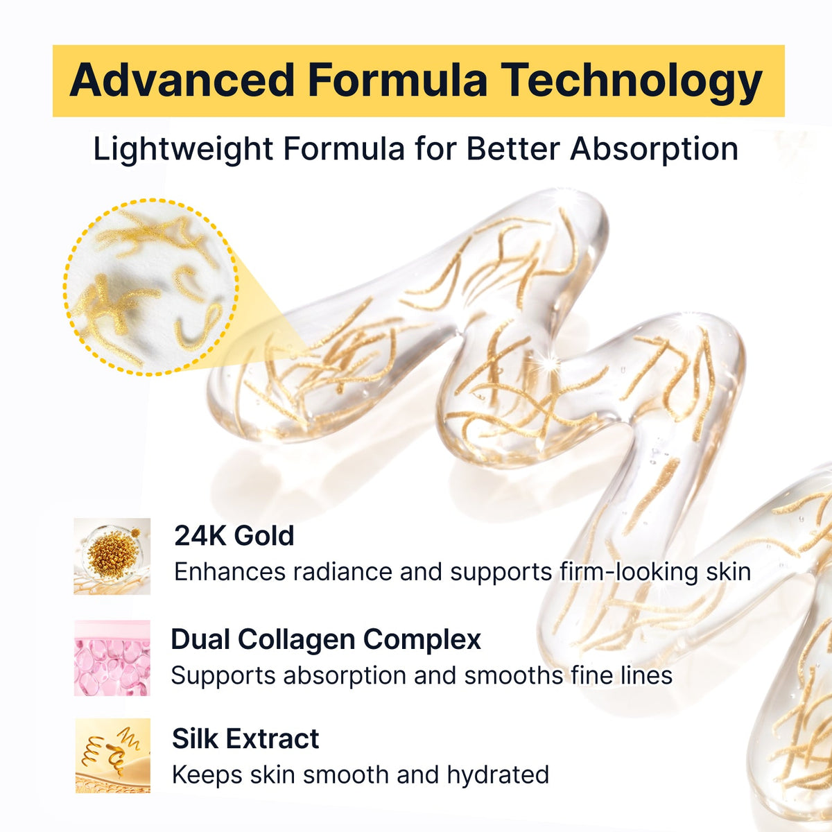 Silk Peptide EGF Intensive Ampoule formula technology