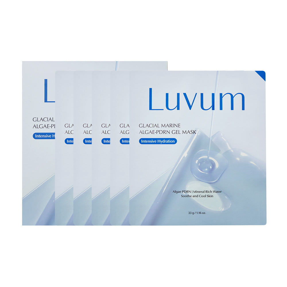 Luvum Glacial Marine Algae-PDRN Gel Mask [1ea]