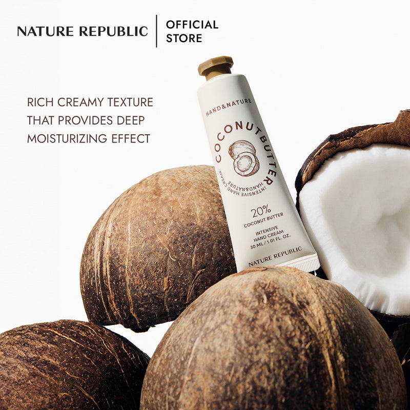 Hand & Nature Coconut Butter Intensive Hand Cream 30ml