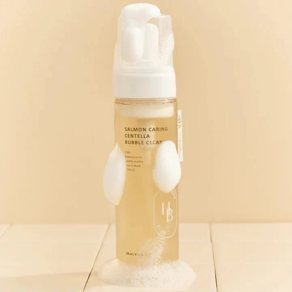 Salmon Caring Centella Bubble Cleanser 200ml