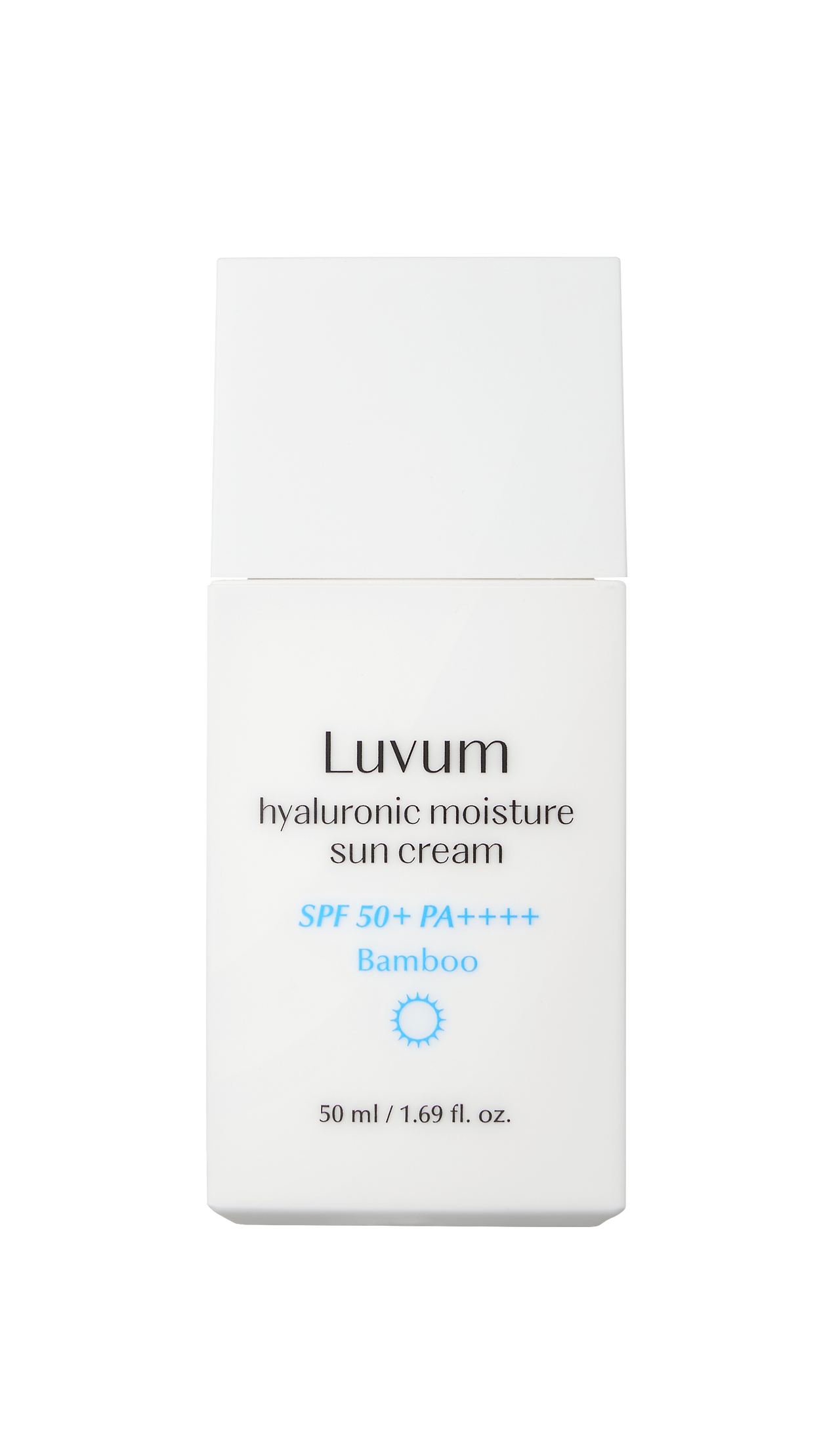 Luvum Bamboo Hyaluronic Moisture Suncream 50ml