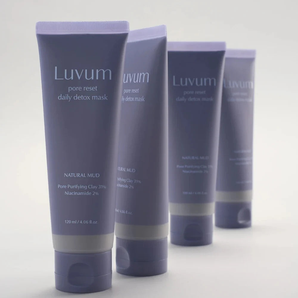 Luvum Pore Reset Daily Detox Mask 120ml - Suunsu Korean skincare
