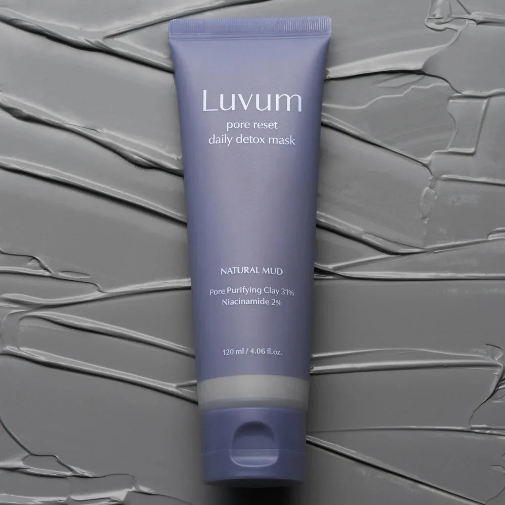 Luvum Pore Reset Daily Detox Mask 120ml - Suunsu Korean skincare