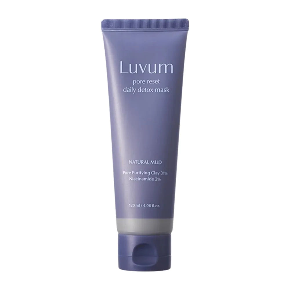 Luvum Pore Reset Daily Detox Mask 120ml - Suunsu Korean skincare