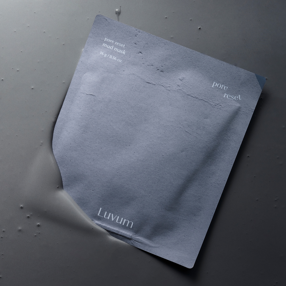 Luvum Pore Reset Mud Mask [1pcs] - Suunsu Korean skincare