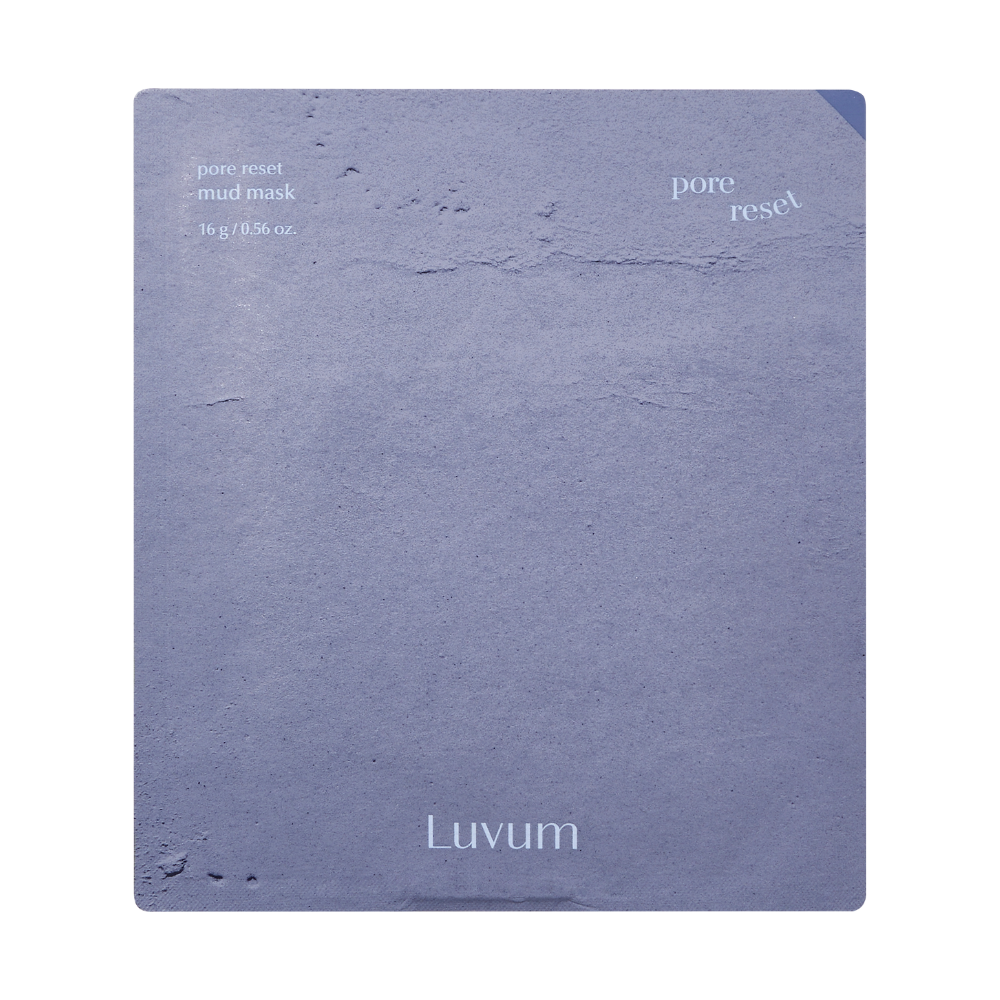 Luvum Pore Reset Mud Mask [1pcs] - Suunsu Korean skincare