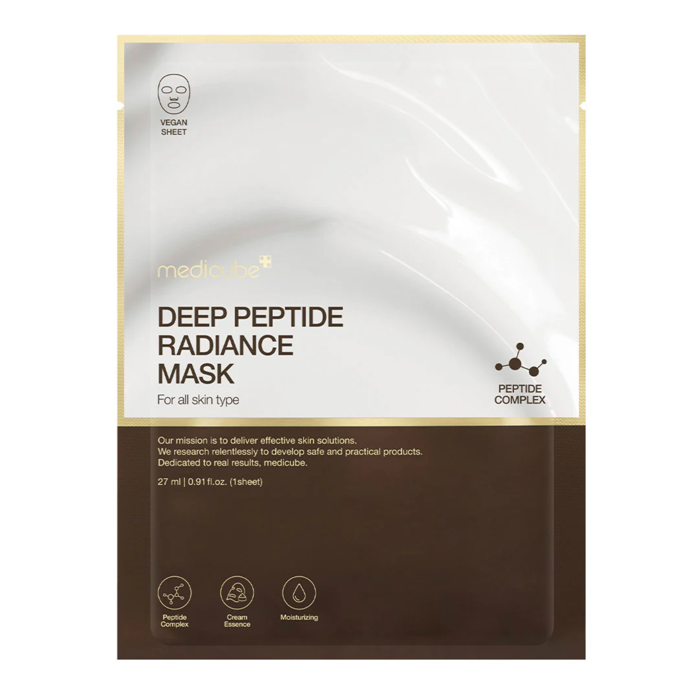 Medicube Deep Peptide Radiance Mask 1ea