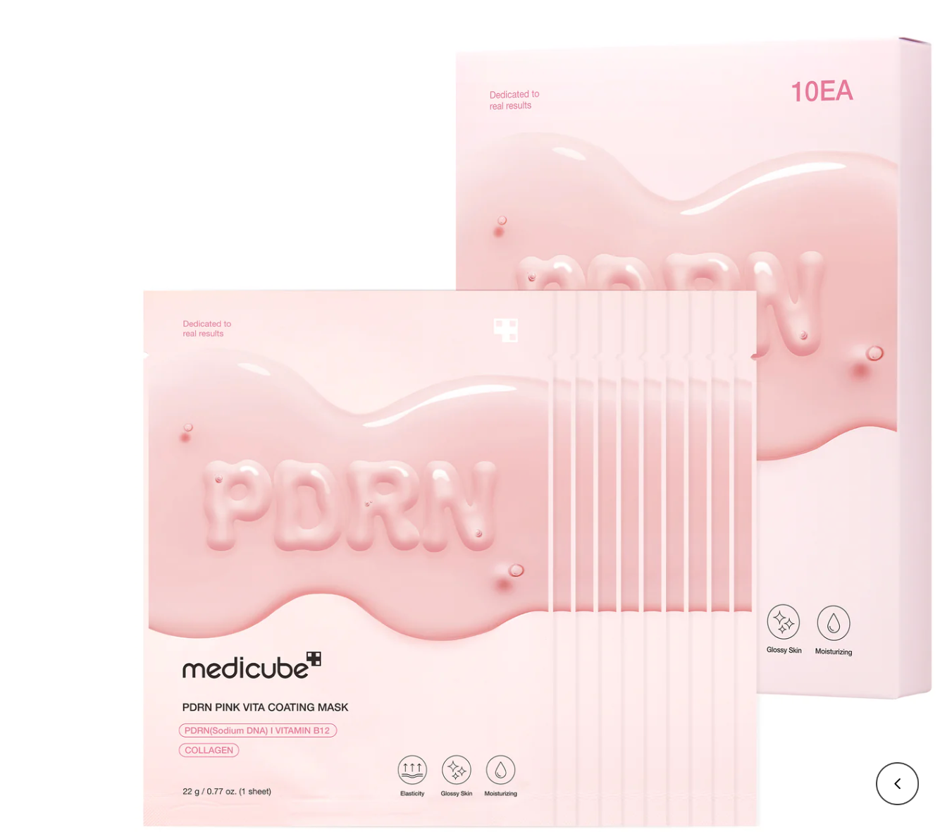 Medicube PDRN Pink Vita Coating Mask [1EA]