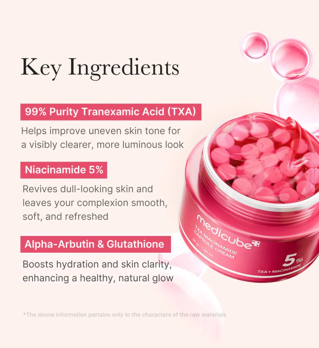 Medicube TXA Niacinamaide Capsule Cream 55g