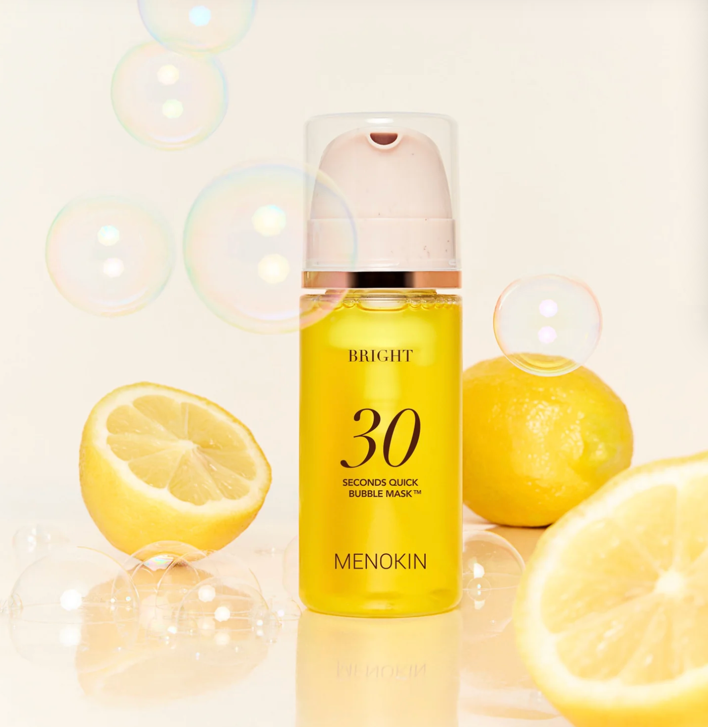 Menokin 30Seconds Quick Bubble Mask Bright 95ml