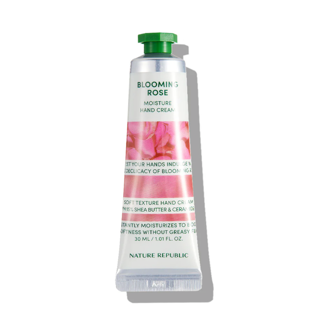 Nature Republic Hand & Nature Blooming Rose Hand Cream 30ml - Suunsu Korean skincare