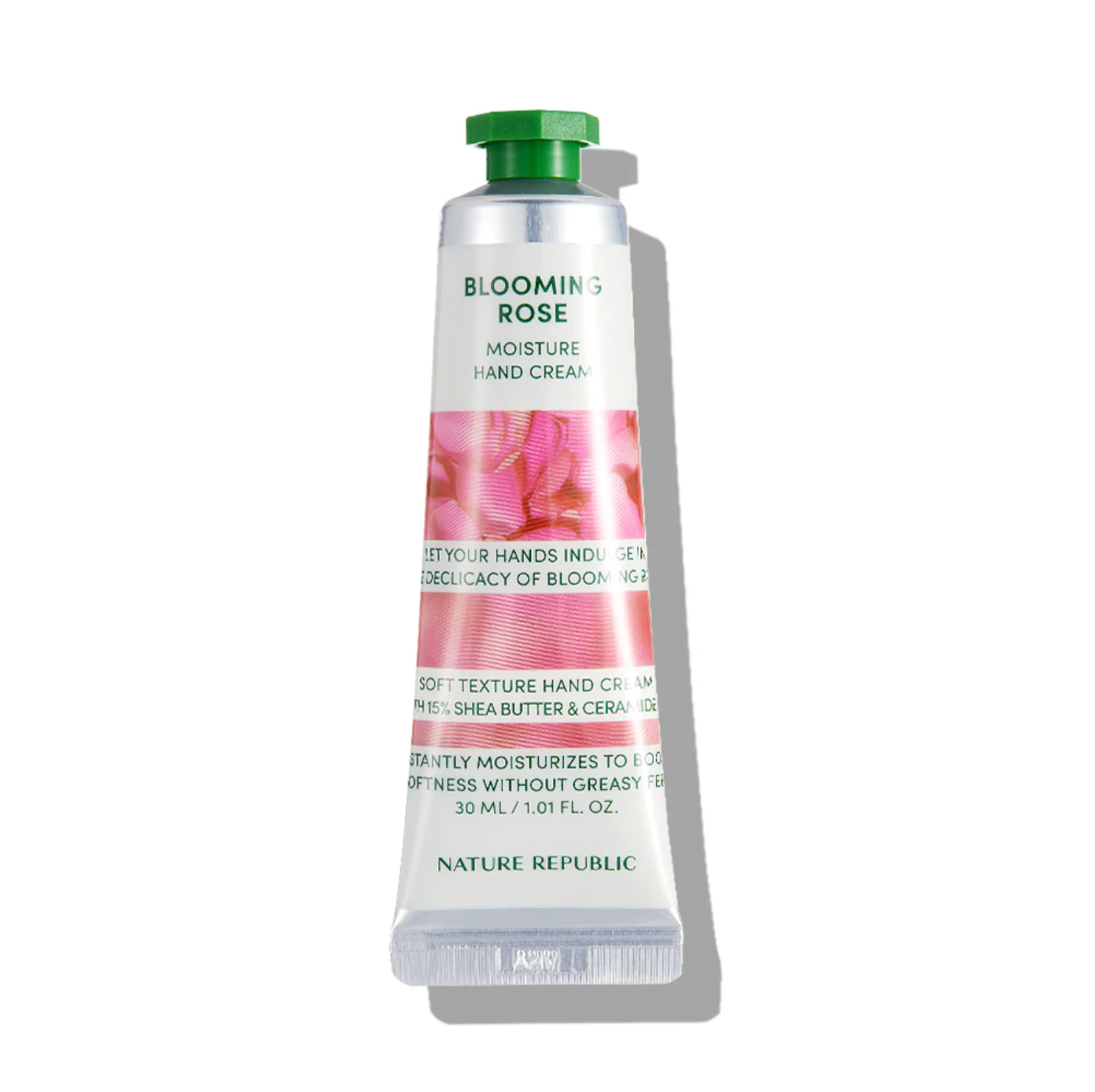 Nature Republic Hand & Nature Blooming Rose Hand Cream 30ml - Suunsu Korean skincare