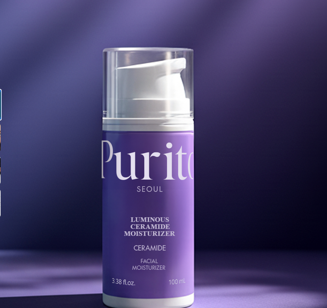 Purito Seoul Luminious Ceramide Moisturizer 100ml - Suunsu Korean skincare