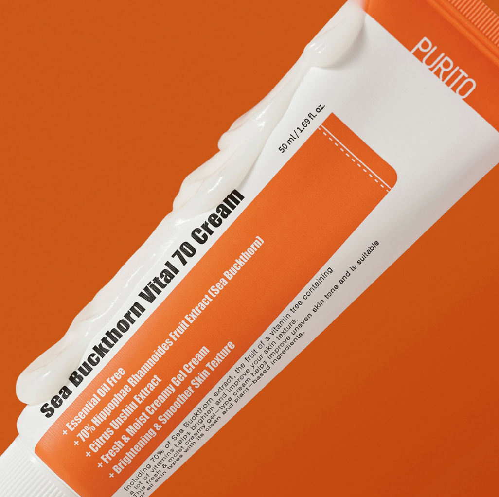 Purito Seoul Sea Buckthorn Vital 70 Cream 50ml