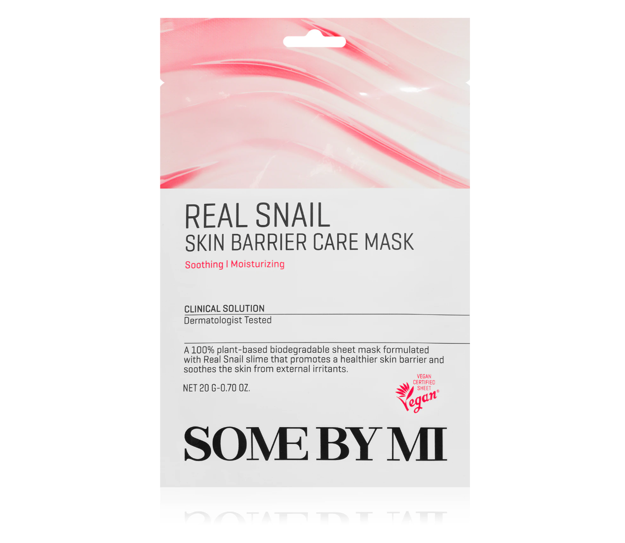 Somebymi Real Snail Skin Barrier Care Mask [1ea] - Suunsu Korean skincare
