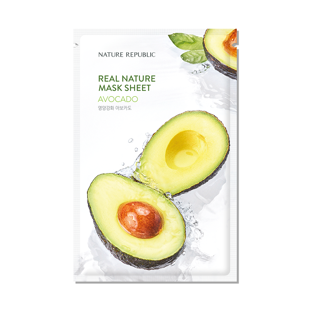 Real Nature Mask Sheet Avocado