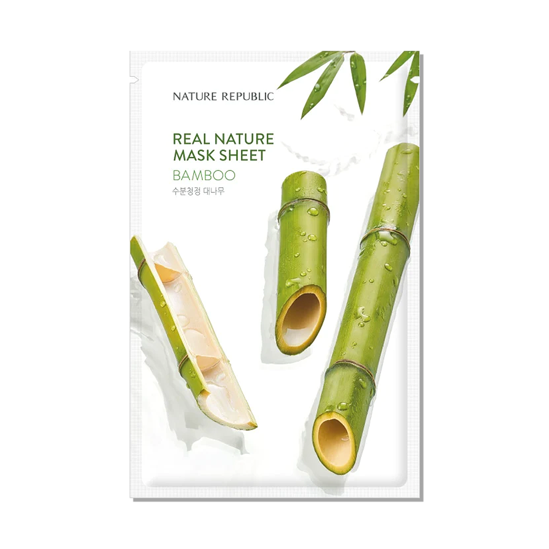 Real Nature Mask Sheet Bamboo