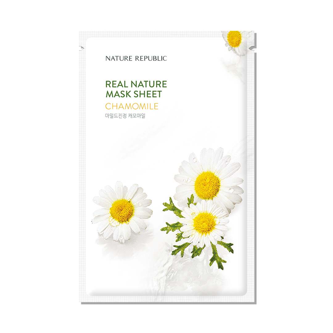 Real Nature Mask Sheet Camomile