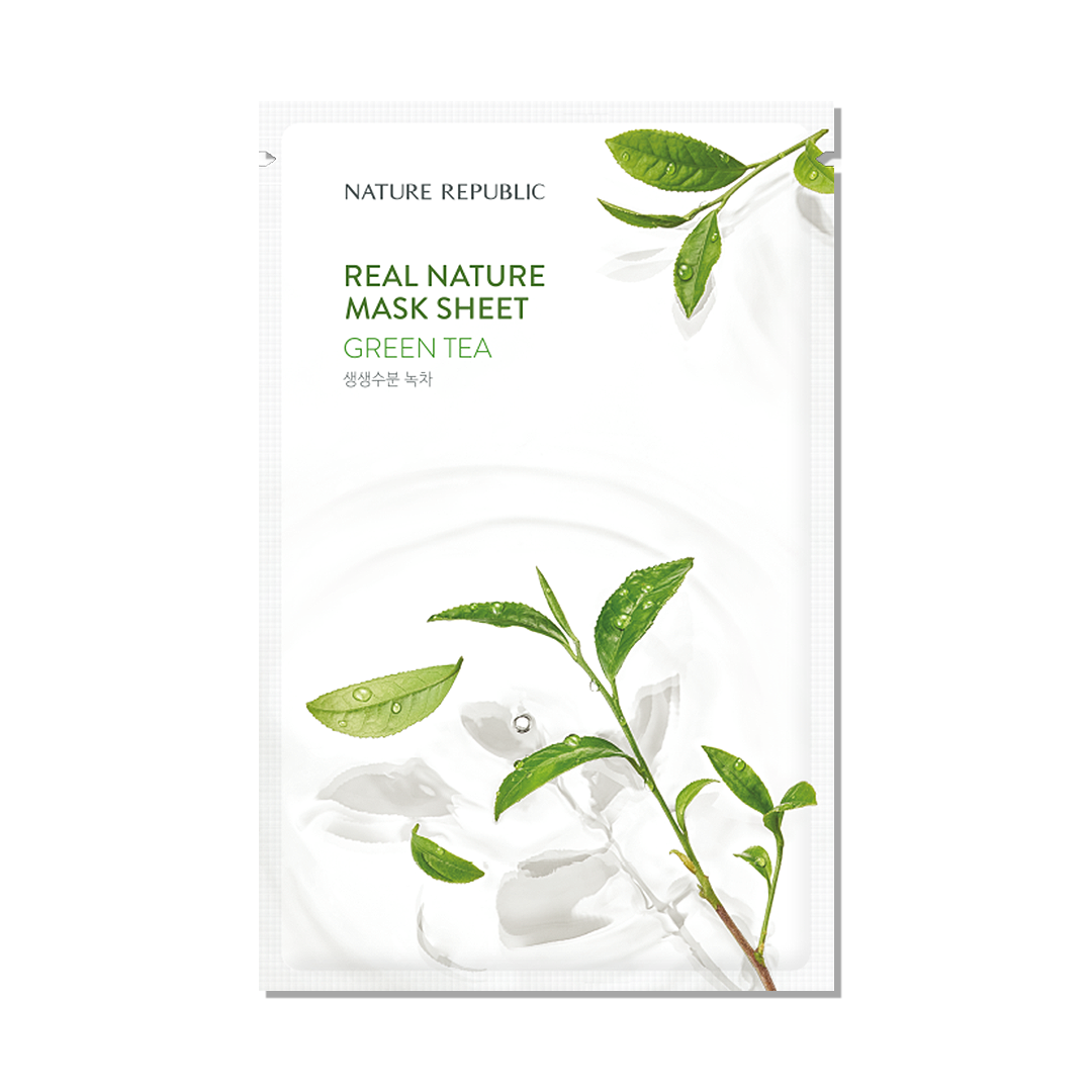 Real Nature Mask Sheet Green Tea