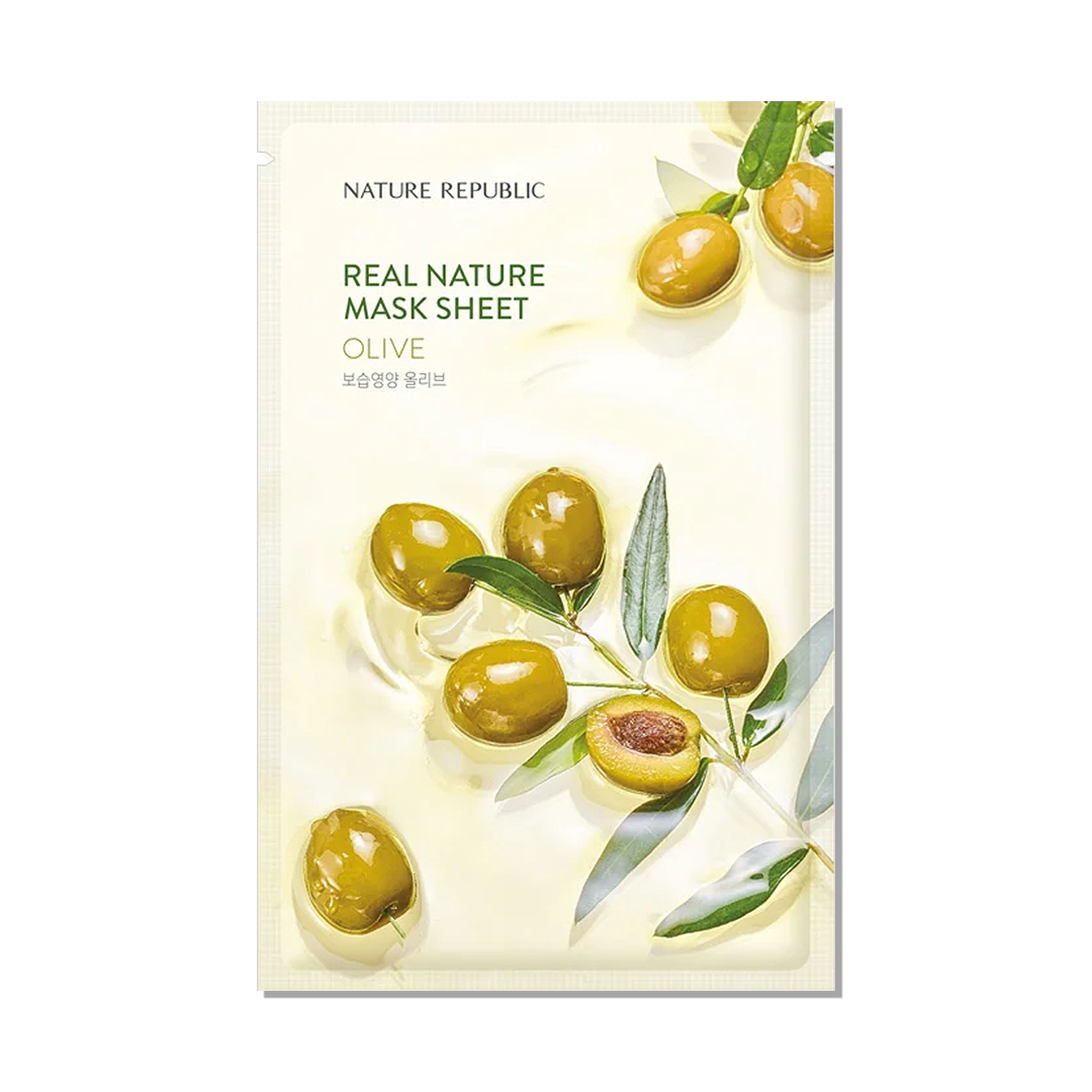 Real Nature Mask Sheet Olive