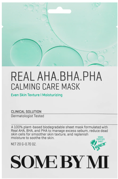 Real AHA BHA PHA Calming care Mask 20g