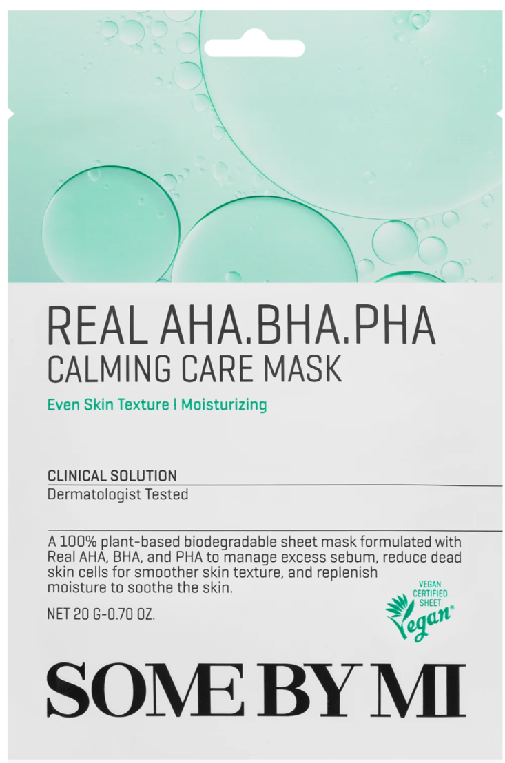 Real AHA BHA PHA Calming care Mask 20g