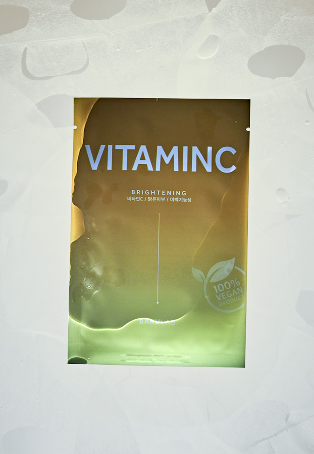 The Clean Vegan VitaminC Mask (1ea) - Suunsu Korean skincare