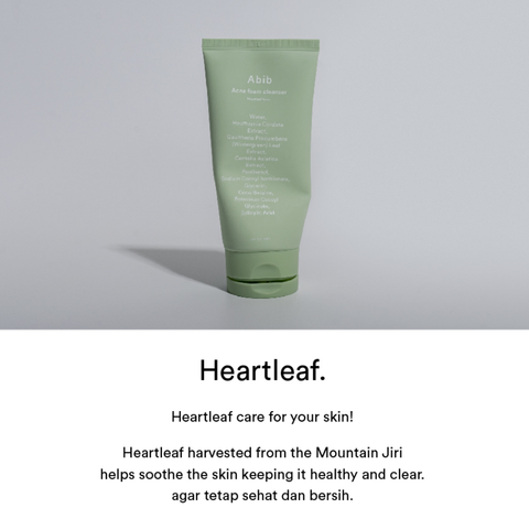 Acne Foam Cleanser Heartleaf Foam 150ml