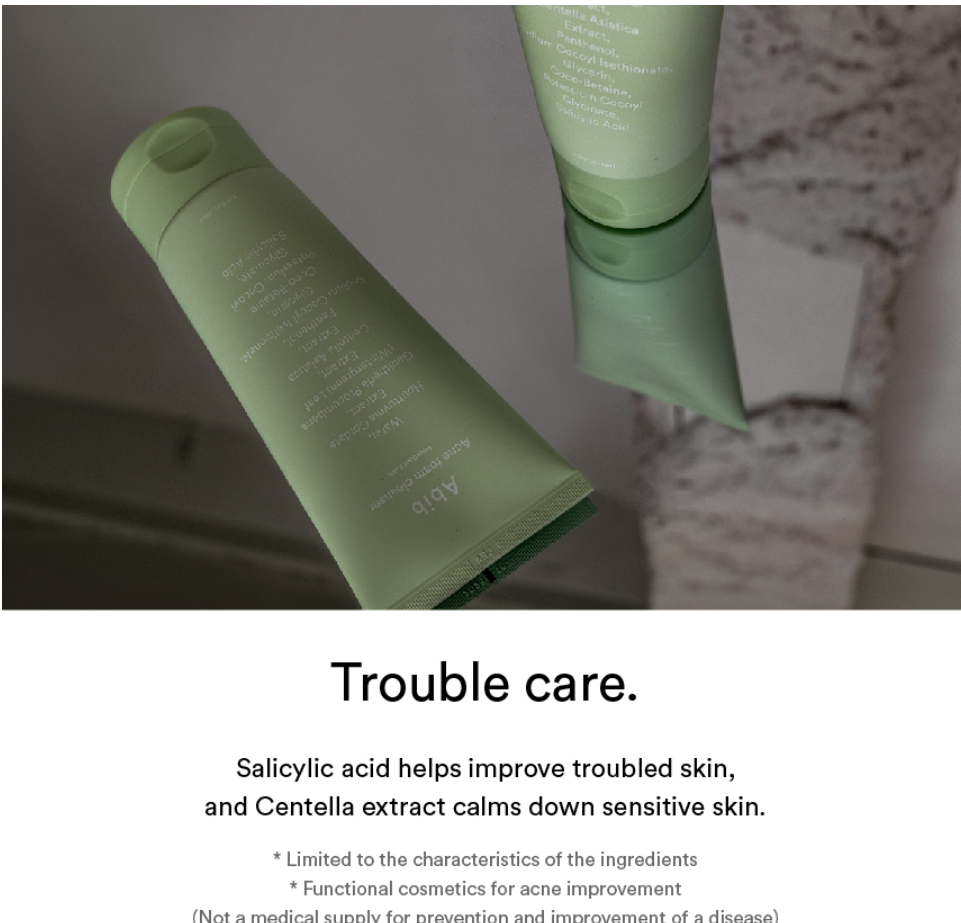 Acne Foam Cleanser Heartleaf Foam 150ml