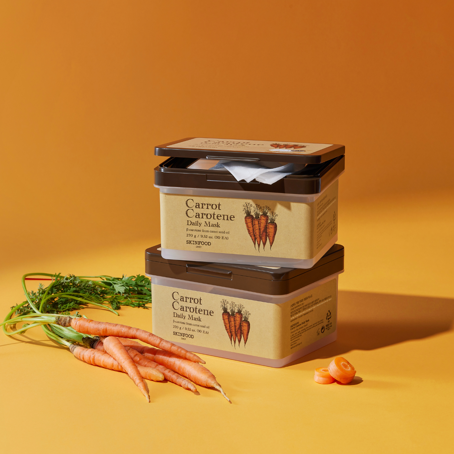 Skinfood Carrot Carotene Daily Mask sheet