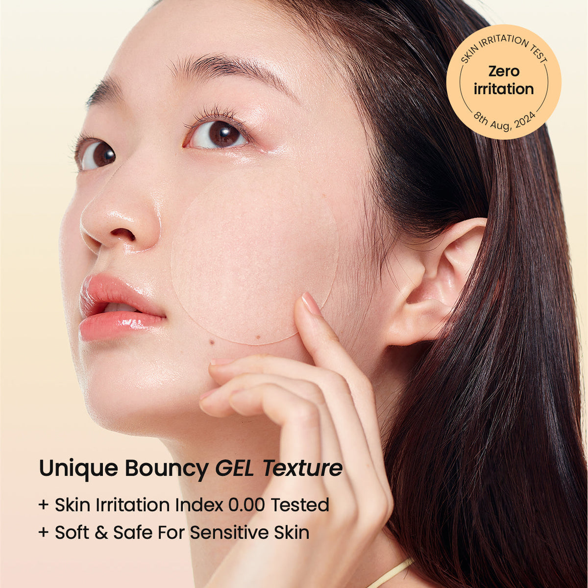 Biodance Vita Niacinamide Gel Toner Pad texture