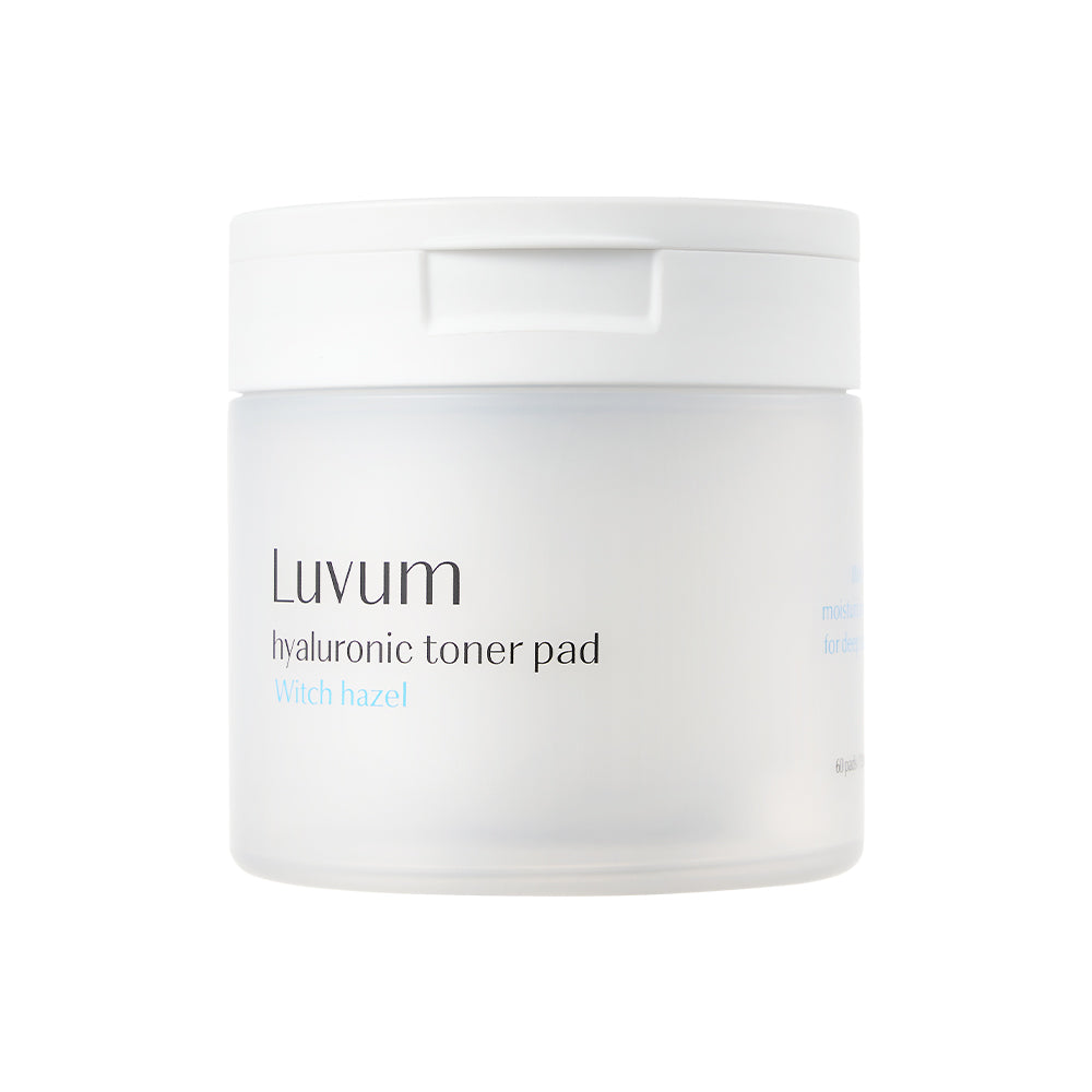 Luvum Witch Hazel Hyaluronic Toner Pad 60ea