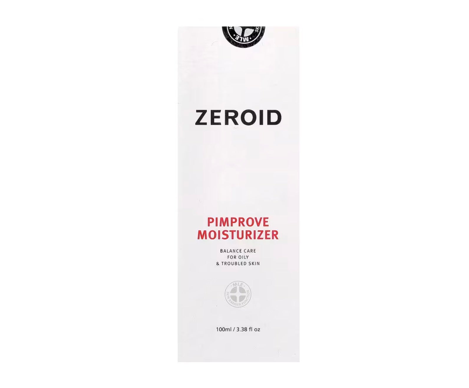 Zeroid Pimprove Moisturizer 100ml – Skin Barrier Repair for Oily & Acne-Prone Skin