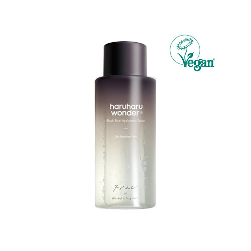 Black Rice Hyaluronic Toner 300ml (For Sensitive) - Suunsu Korean skincare