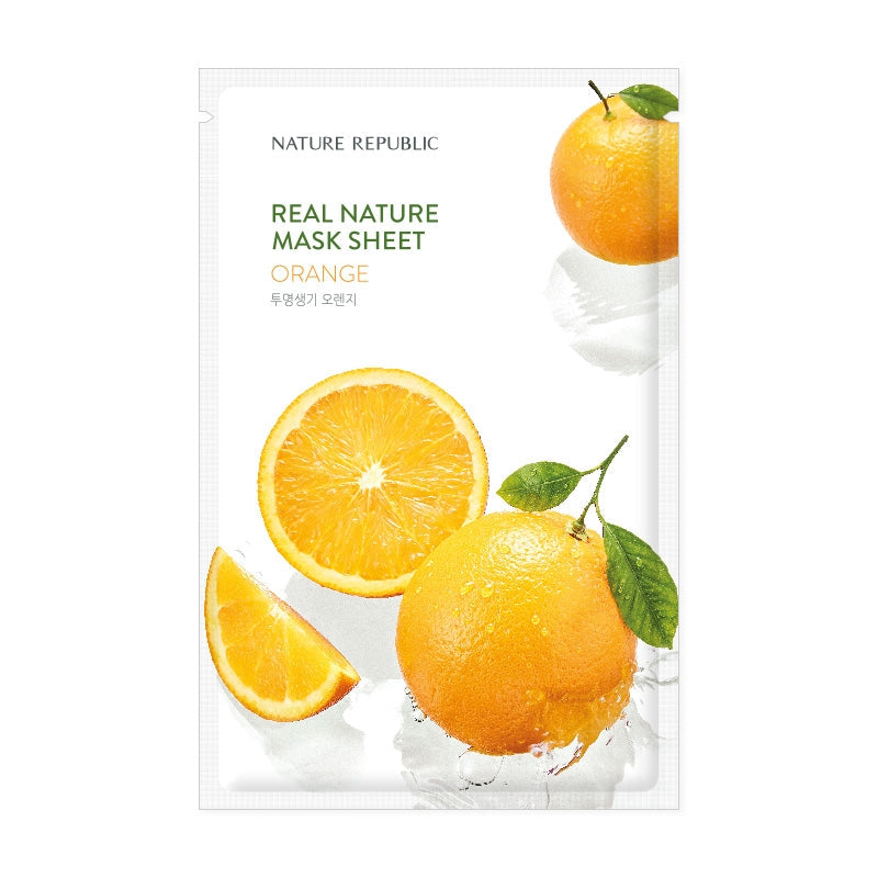 Real Nature Mask Sheet Orange