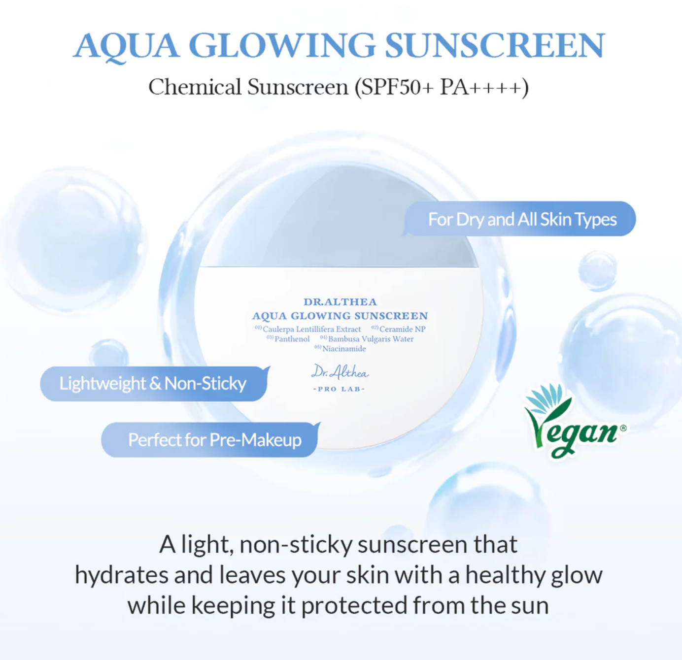 Dr.Althea Aqua Glowing Sunscreen 45ml