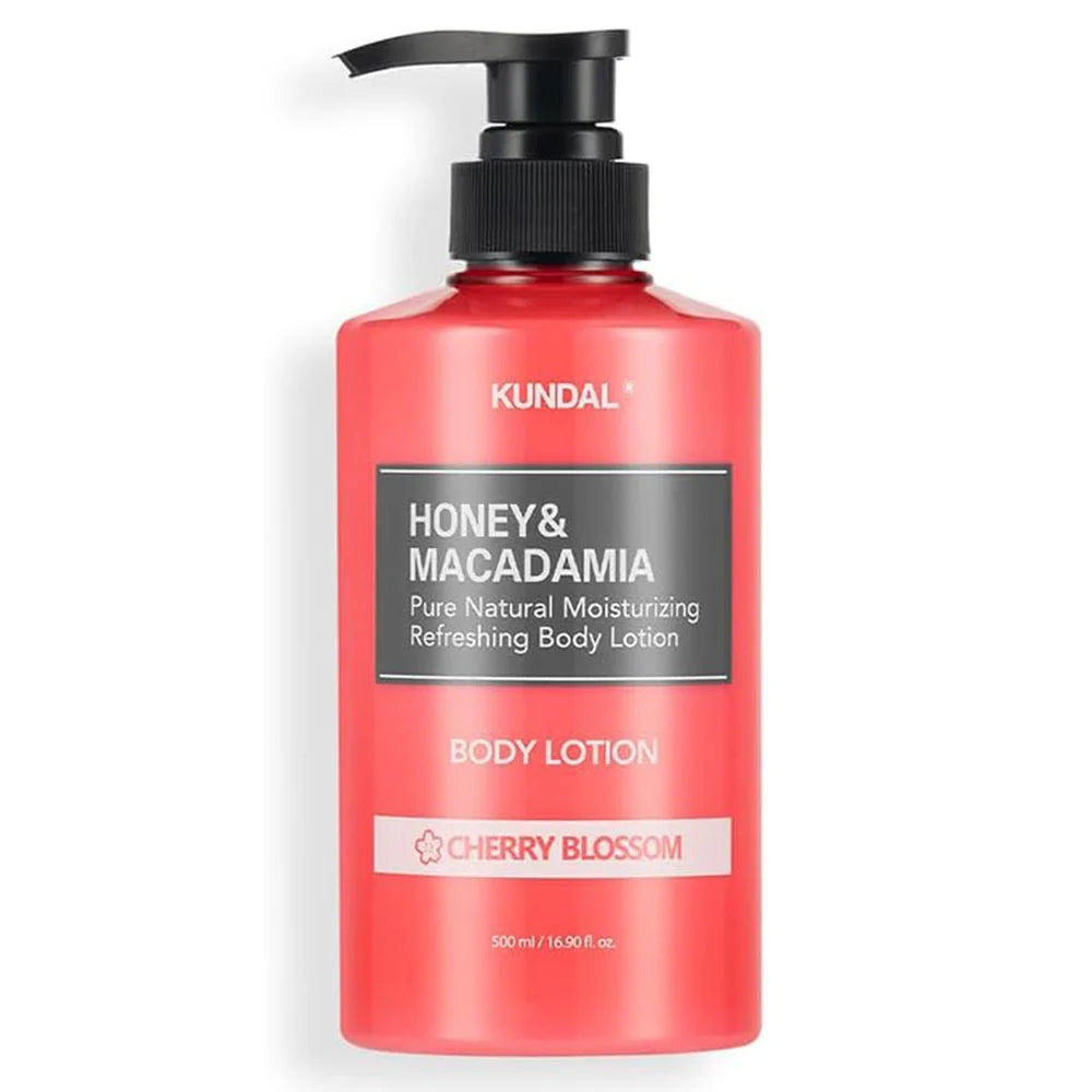 Kundal Honey & Macadamia Body Lotion - Cherry Blossom 500ml