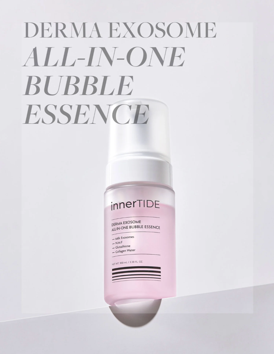 innerTIDE Derma Exosome All-in-One Bubble Essence 100ml - SUUNSU